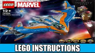 LEGO Marvel 76286 The Milano Spaceship building instructions