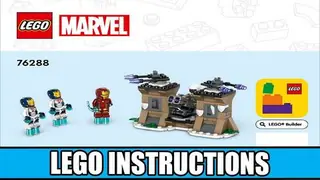 LEGO Marvel 76288 Iron Man & Iron Legion vs. Hydra Soldier building instructions