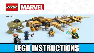 LEGO Marvel 76290 The Avengers vs. The Leviathan building instructions