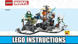 LEGO Marvel 76291 The Avengers Assemble: Age of Ultron building instructions