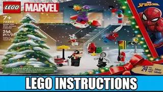 LEGO Marvel 76293 Spider-Man 2024 Advent Calendar building instructions