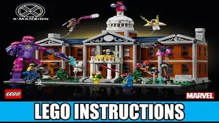 LEGO Marvel 76294 X-Men: The X-Mansion building instructions