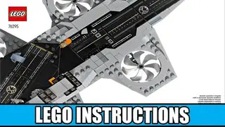 LEGO Marvel 76295 The Avengers Helicarrier building instructions