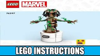 LEGO Marvel 76297 Dancing Groot building instructions
