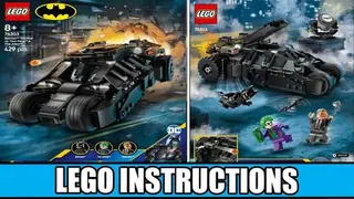 LEGO DC 76303 Batman Tumbler vs. Two-Face & The Joker building instructions