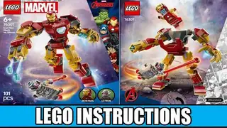LEGO Marvel 76307 Iron Man Mech vs. Ultron building instructions