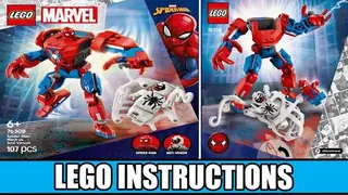 LEGO Marvel 76308 Spider-Man Mech vs. Anti-Venom building instructions