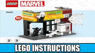 LEGO Marvel 76311 Miles Morales vs. the Spot building instructions