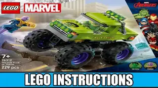 LEGO Marvel 76312 The Hulk Truck vs. Thanos building instructions