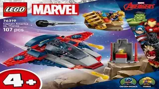 LEGO Marvel 76319 Captain America vs. Thanos building instructions