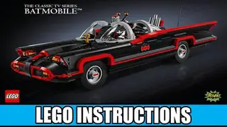 LEGO DC 76328 Batman: The Classic TV Series Batmobile building instructions