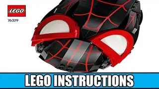 LEGO Marvel 76329 Miles Morales' Mask building instructions