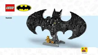 LEGO DC 76330 Batman Logo building instructions