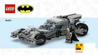 LEGO DC 76331 Batman v Superman Batmobile building instructions