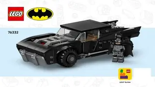 LEGO DC 76332 The Batman Batmobile building instructions
