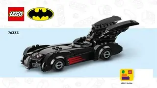 LEGO DC 76333 Batman & Robin Batmobile building instructions
