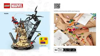 LEGO Marvel 76334 Epic Battle: Spider-Man vs. Sandman building instructions
