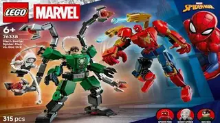 LEGO Marvel 76338 Mech Battle: Spider-Man vs. Doc Ock building instructions