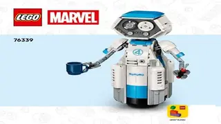 LEGO Marvel 76339 The Fantastic Four H.E.R.B.I.E. building instructions