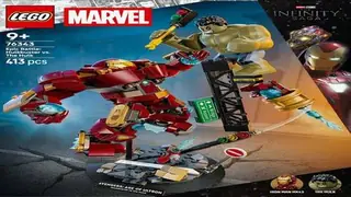 LEGO Marvel 76343 Epic Battle: Hulkbuster vs. The Hulk building instructions
