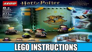 LEGO Harry Potter 76383 Hogwarts Moment: Potions Class building instructions