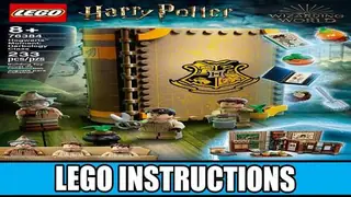 LEGO Harry Potter 76384 Hogwarts Moment: Herbology Class building instructions