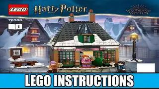 LEGO Harry Potter 76388 Hogsmeade Village Visit building instructions