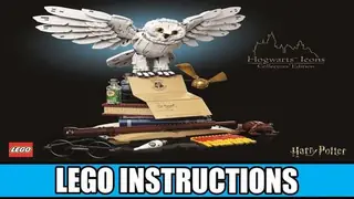 LEGO Harry Potter 76391 Hogwarts Icons - Collectors' Edition building instructions