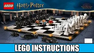 LEGO Harry Potter 76392 Hogwarts Wizard's Chess building instructions