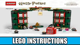 LEGO Harry Potter 76403 The Ministry of Magic building instructions