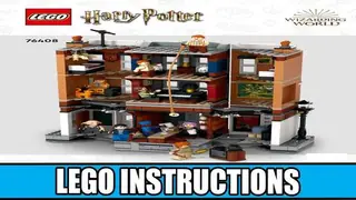 LEGO Harry Potter 76408 12 Grimmauld Place building instructions