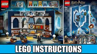 LEGO Harry Potter 76411 Ravenclaw House Banner building instructions