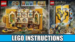 LEGO Harry Potter 76412 Hufflepuff House Banner building instructions