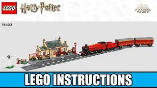 LEGO Harry Potter 76423 Hogwarts Express & Hogsmeade Station building instructions