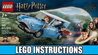LEGO Harry Potter 76424 Flying Ford Anglia building instructions