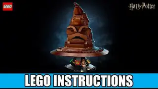 LEGO Harry Potter 76429 Talking Sorting Hat building instructions
