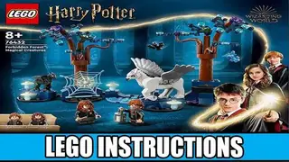 LEGO Harry Potter 76432 Forbidden Forest: Magical Creatures building instructions