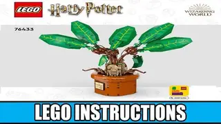 LEGO Harry Potter 76433 Mandrake building instructions