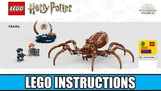 LEGO Harry Potter 76434 Aragog in the Forbidden Forest building instructions