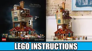 LEGO Harry Potter 76437 The Burrow - Collectors' Edition building instructions