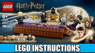 LEGO Harry Potter 76441 Hogwarts Castle: Dueling Club building instructions