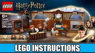 LEGO Harry Potter 76442 Hogwarts Castle: Charms Class building instructions