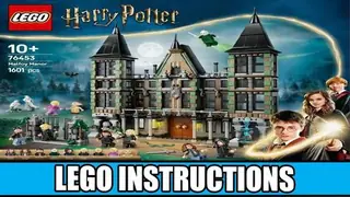 LEGO Harry Potter 76453 Malfoy Manor building instructions