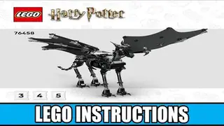 LEGO Harry Potter 76458 Thestral Family building instructions
