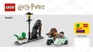 LEGO Harry Potter 76459 Hagrid & Harry's Privet Drive Escape building instructions