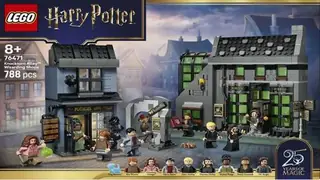 LEGO Harry Potter 76471 Knockturn Alley Wizarding Shops building instructions