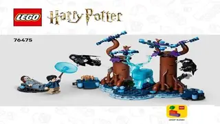 LEGO Harry Potter 76475 Forbidden Forest: Expecto Patronum building instructions