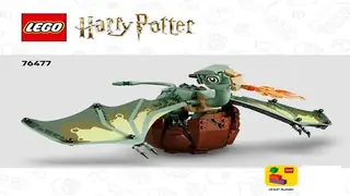 LEGO Harry Potter 76477 Norbert: Hagrid's Baby Dragon building instructions