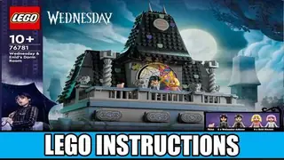 LEGO 76781 Wednesday & Enid's Dorm Room building instructions