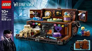 LEGO Wednesday 76785 Thing's Apartment building instructions